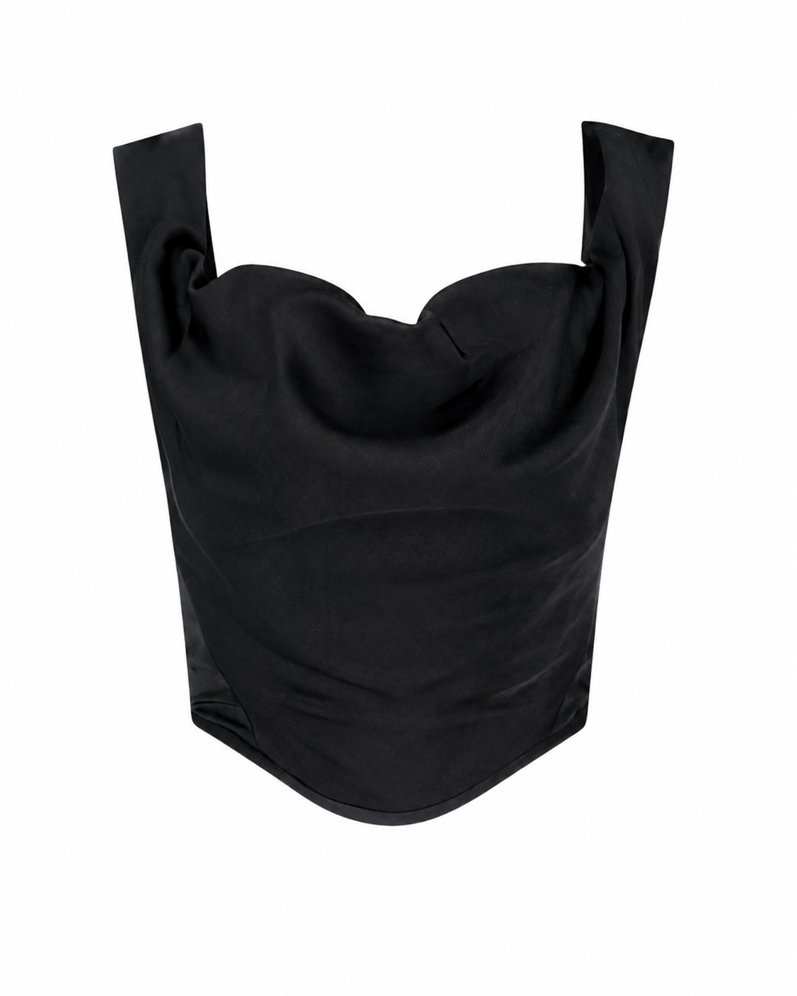 Vivienne Westwood Black Sculptural Corset Top