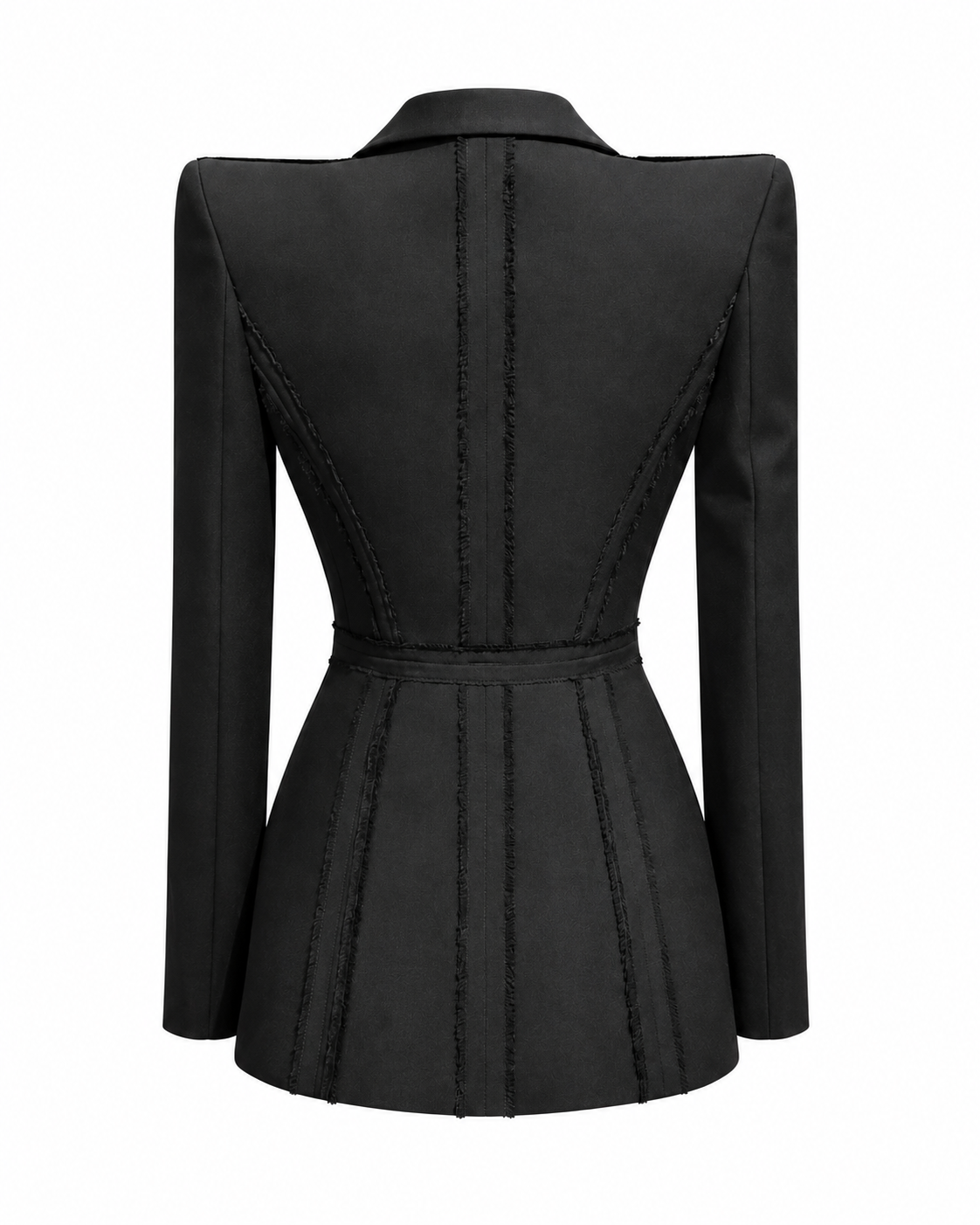 Hakan Akkaya Sculptural Corset Blazer Dress