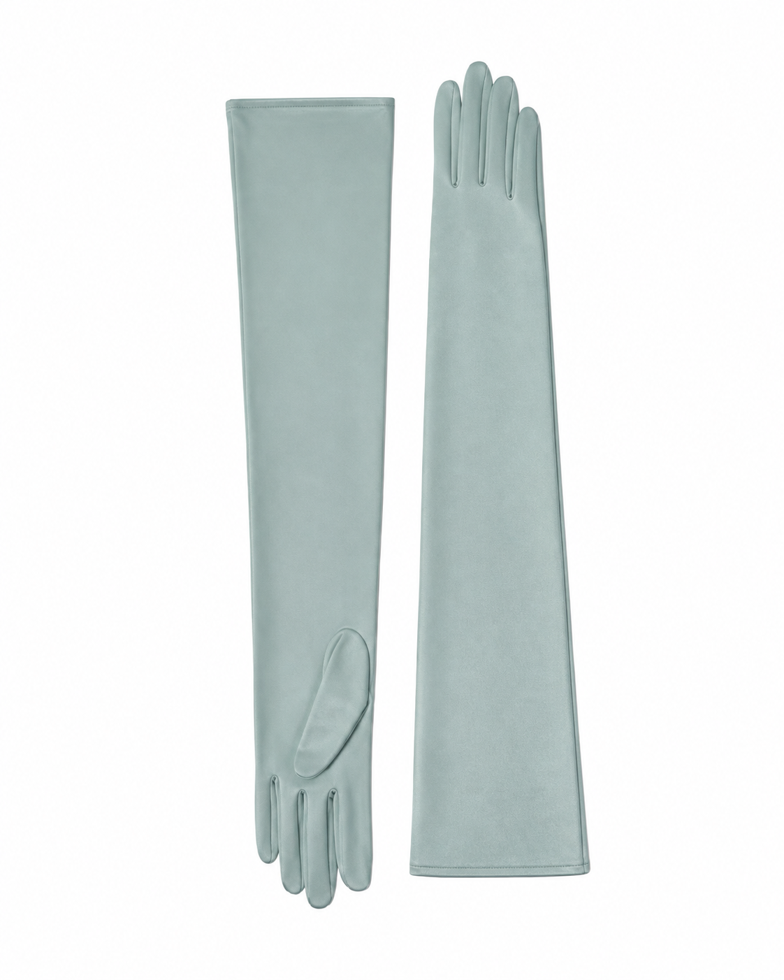 ZARA x JOHN GALLIANO – BLUE LONG LEATHER GLOVES