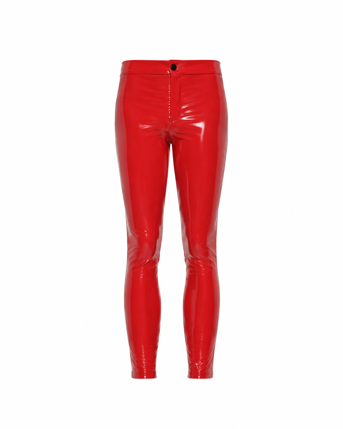 ZARA x JOHN GALLIANO – RED VINYL SKINNY FIT PANTS