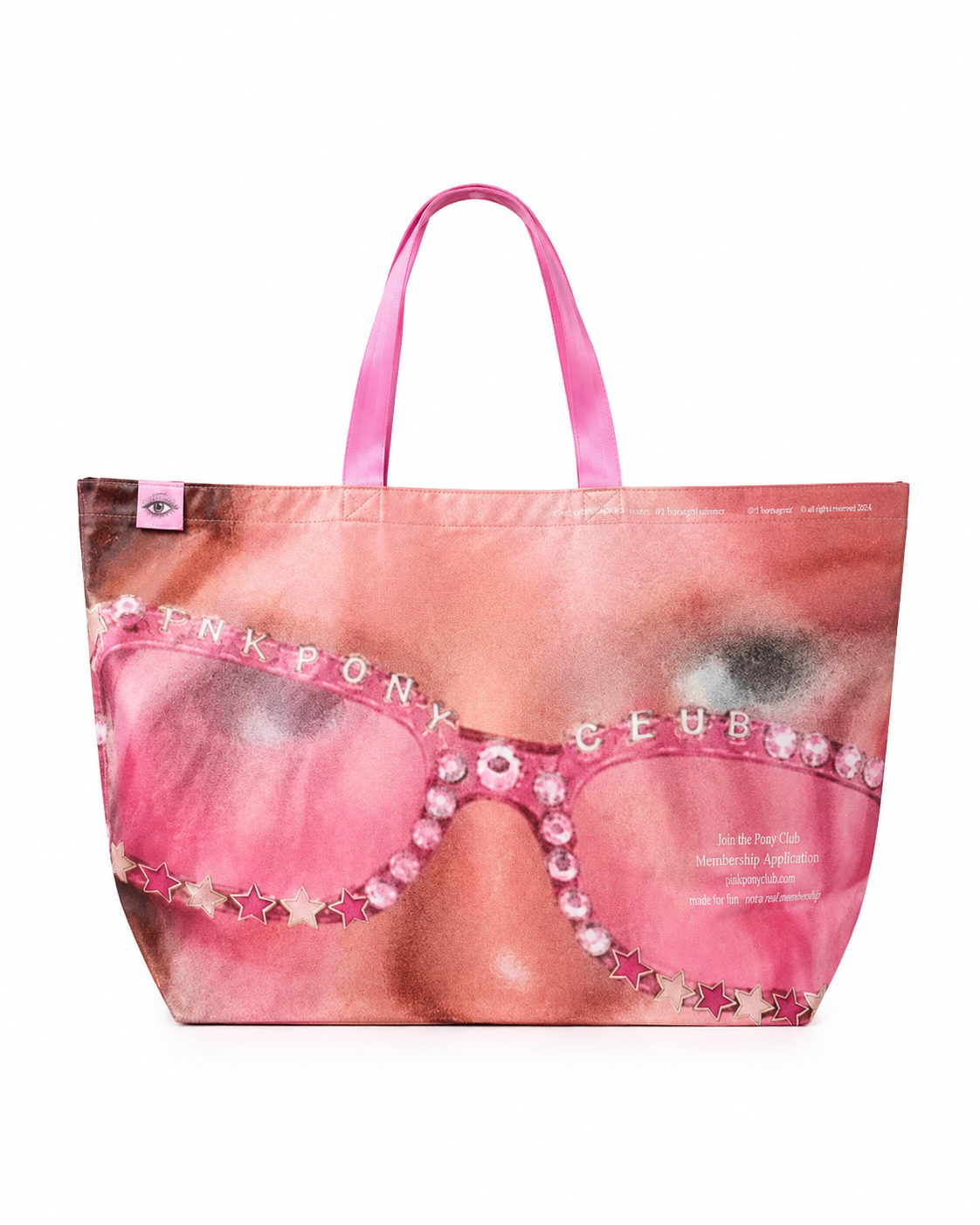 Tokoyo Pink Pony Club Graphic Tote Bag