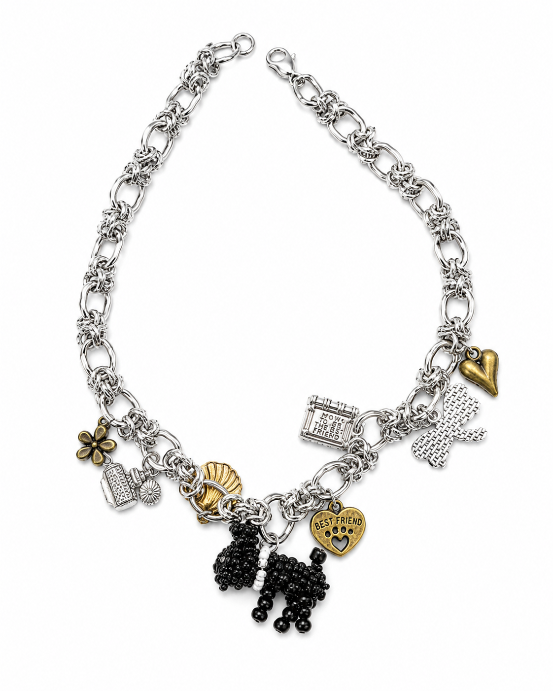 Vintage Charm Chain Necklace