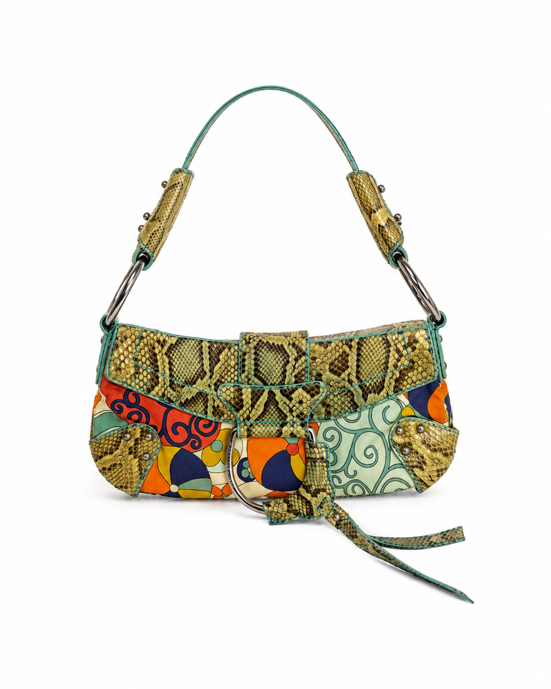 Dolce Gabbana Vintage Bag Mint Colorful