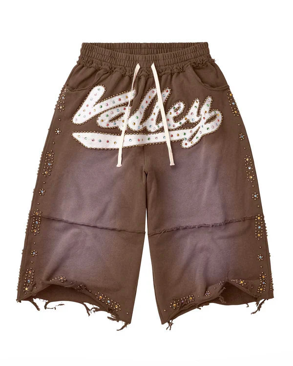 Vale Forever Skittle Shorts in Brown