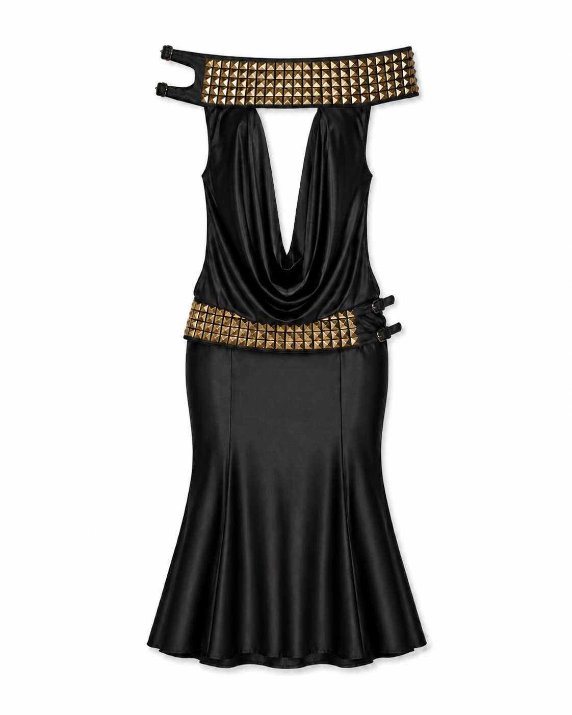 Fancì Club Sylvan Plunge Maxi Dress