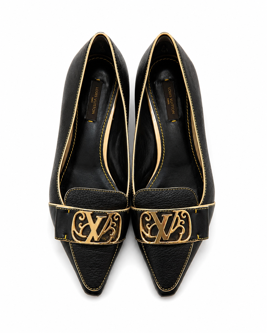 Louis Vuitton Leather Ballet Flats