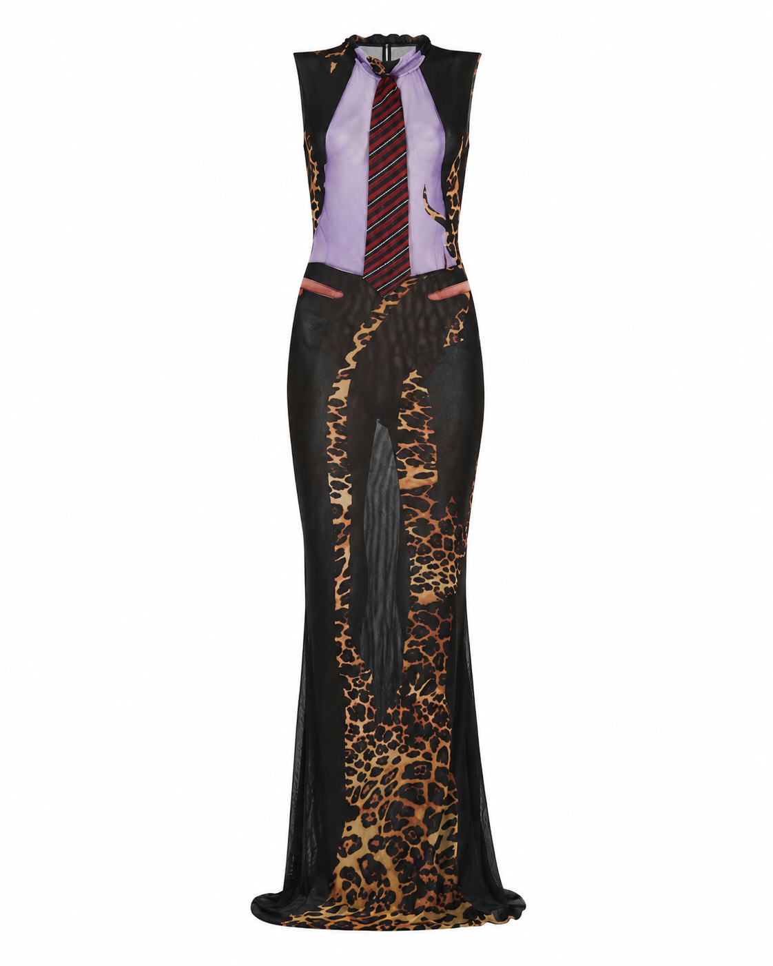 Ottolinger Printed Sheer Maxi Dress
