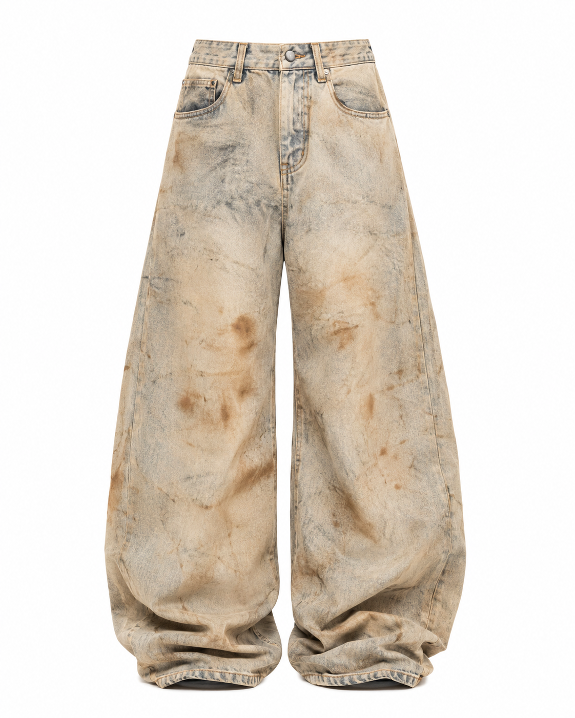 Latui Atelier Dirty Wash Baggy Jeans