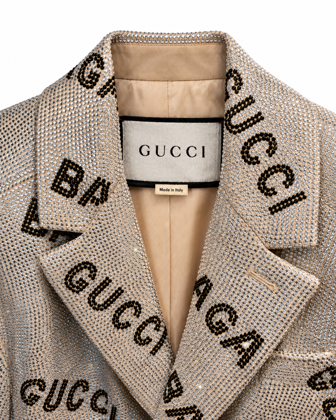 Gucci x Balenciaga “The Hacker Project” Logo Blazer