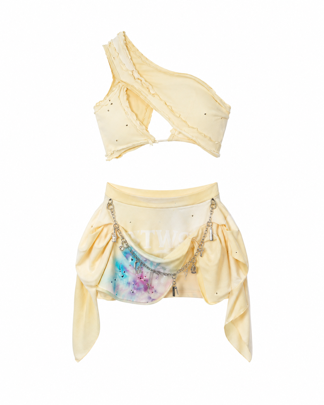 Sterrelaine Designer Customized Embellished Two-Piece Set