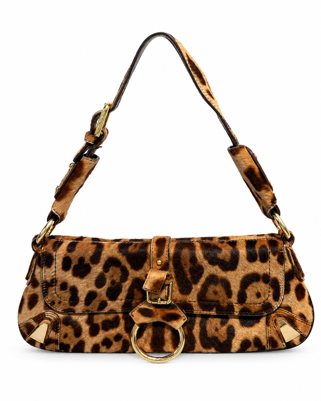 Dolce & Gabbana Leopard Hair Shoulder Bag