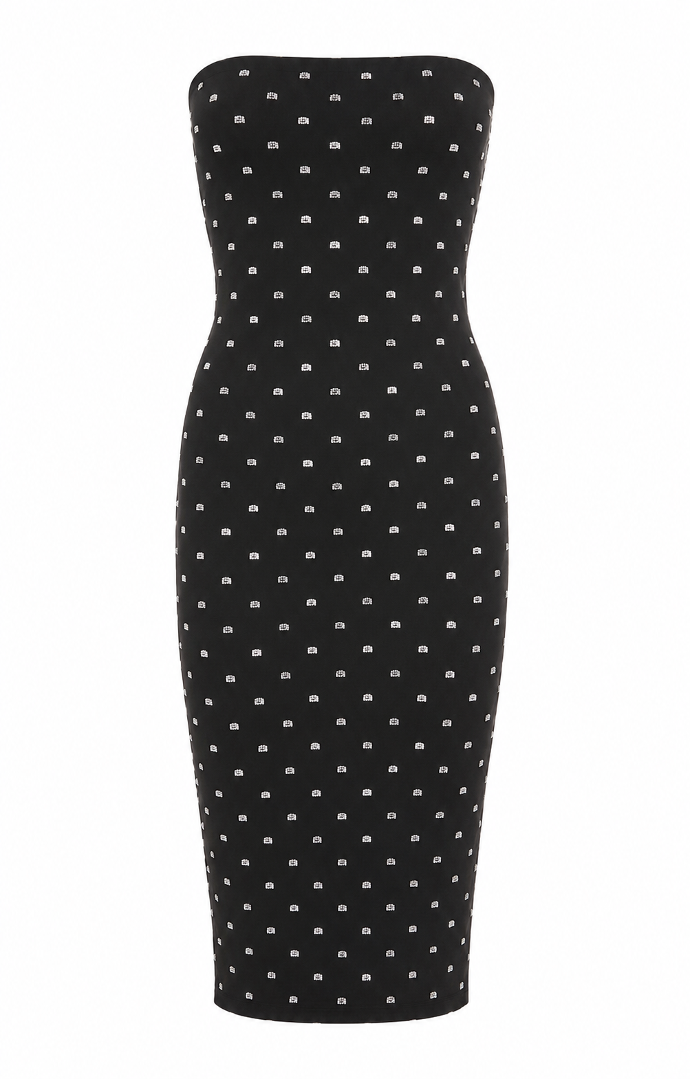 Alexander Wang Crystal Embellished Strapless Dress