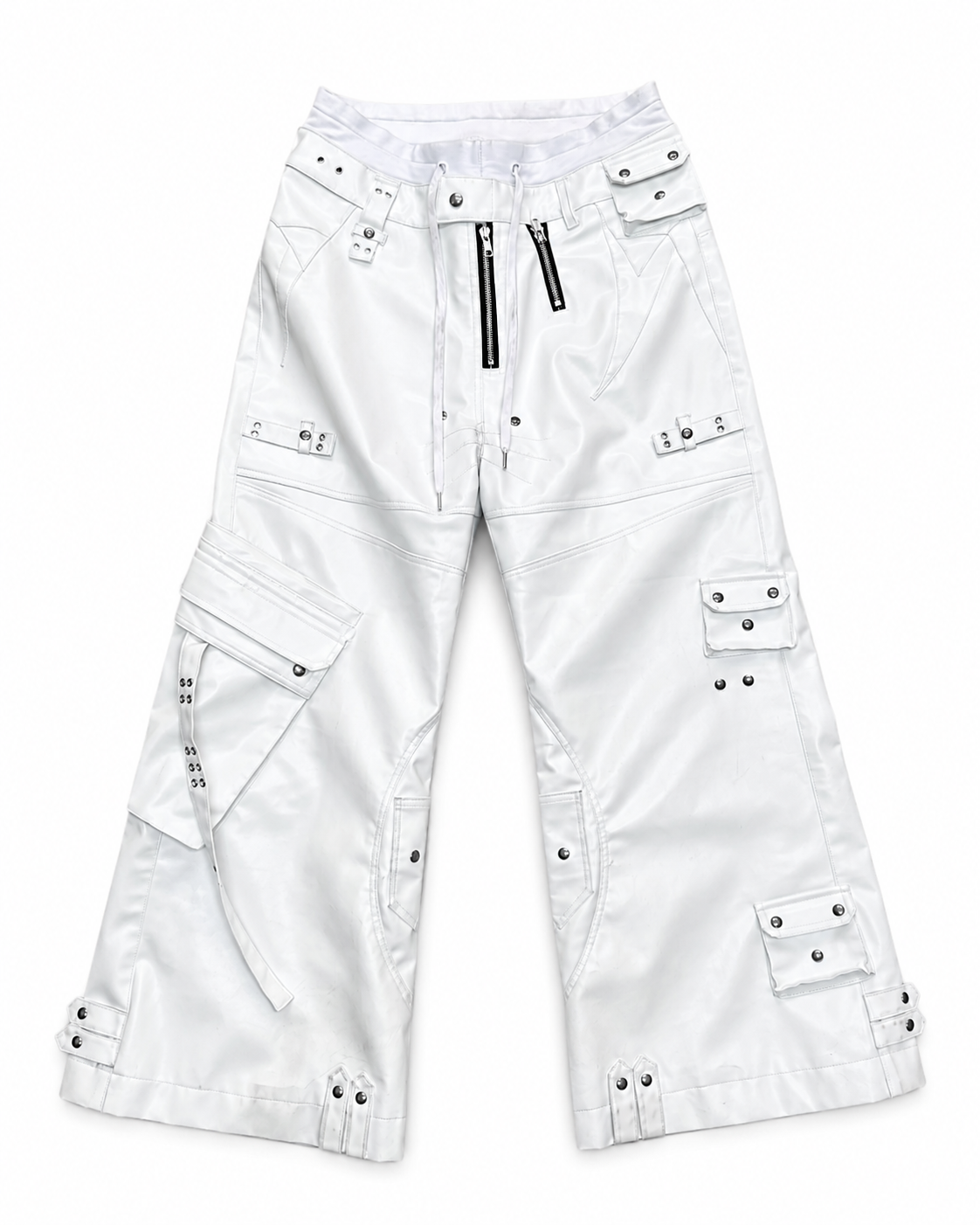 Cozy Worldwide Leather Cargo Pants