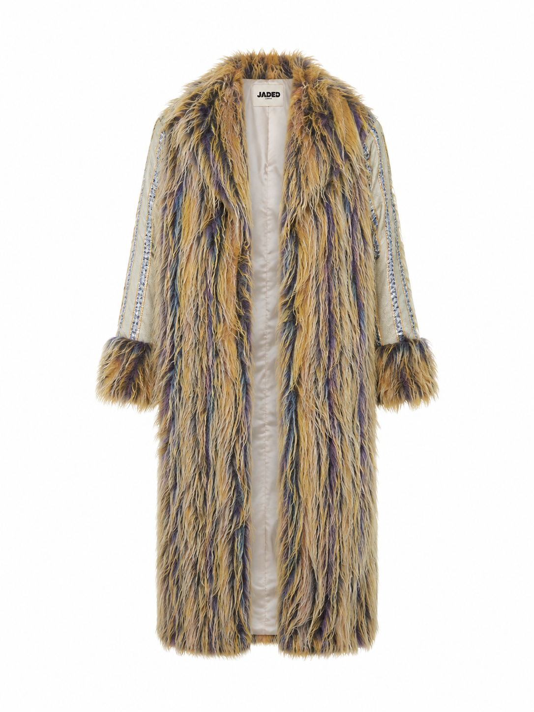 Jaded London Faux Fur Long Coat