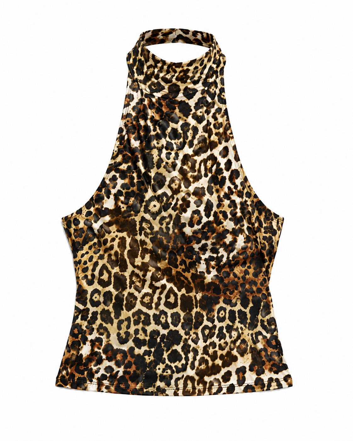 Jaded London Leopard Print Halter Top