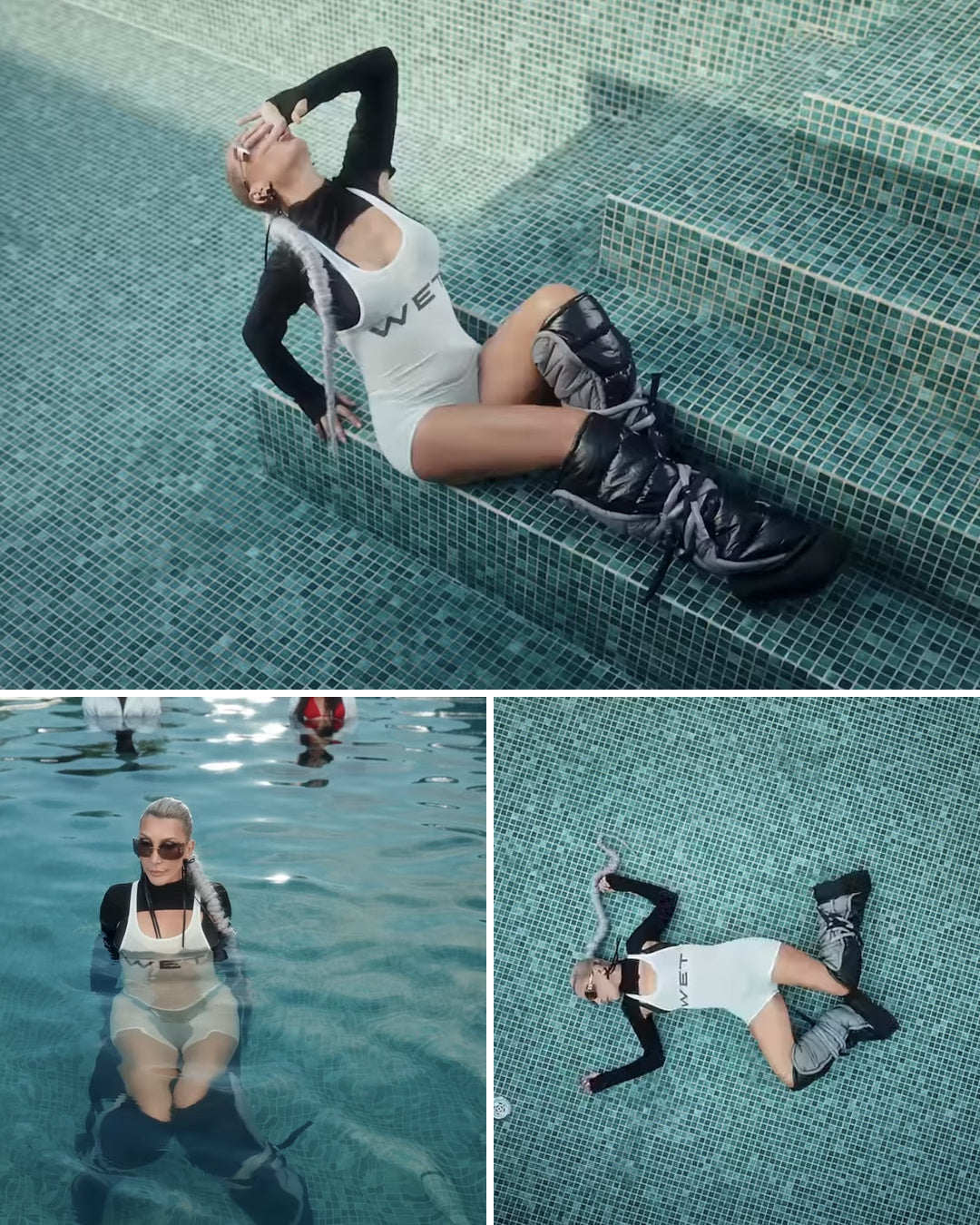 WET White Playsuit — Worn by Hande Yener in “Damla”