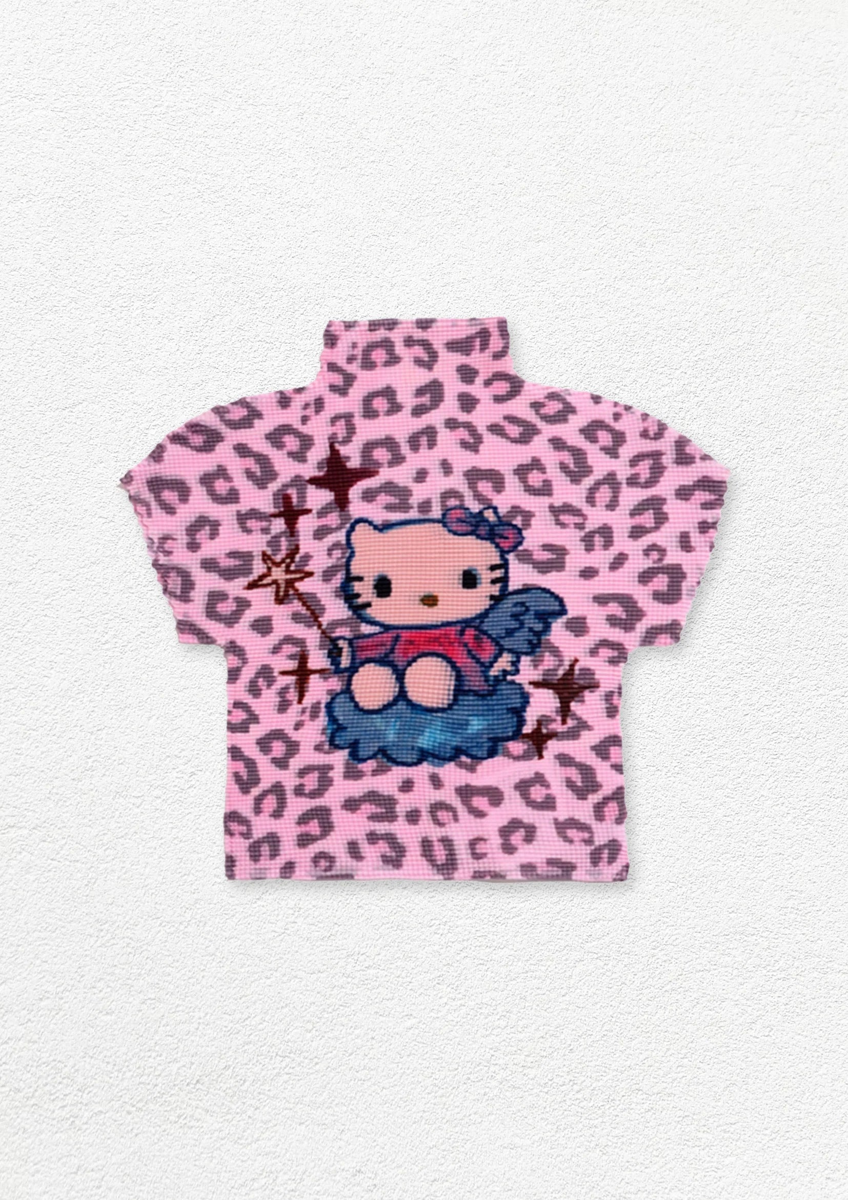 Vintage Tokyo Kitty Crop Tee one size