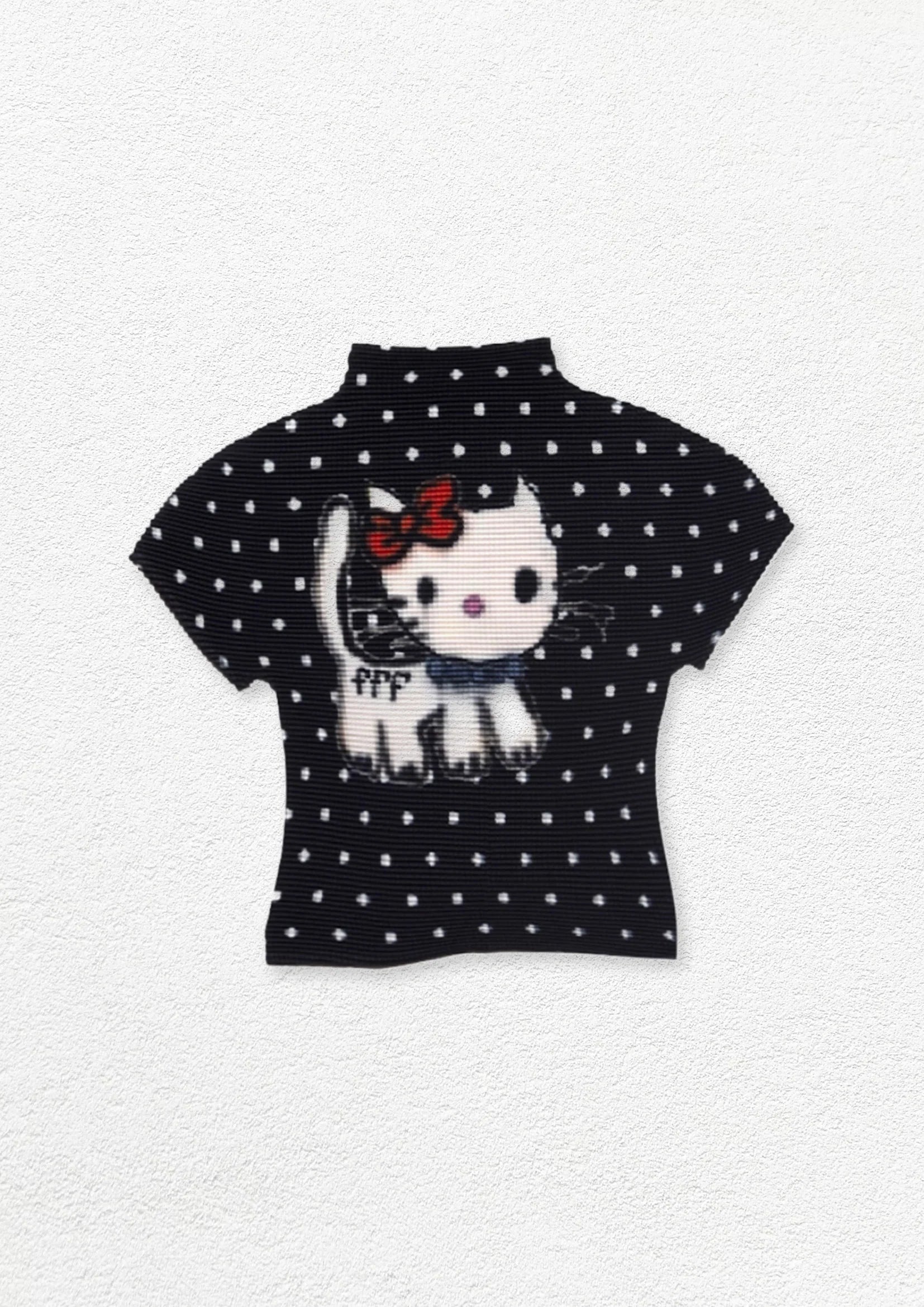 Vintage Tokyo Kitty Crop Tee one size